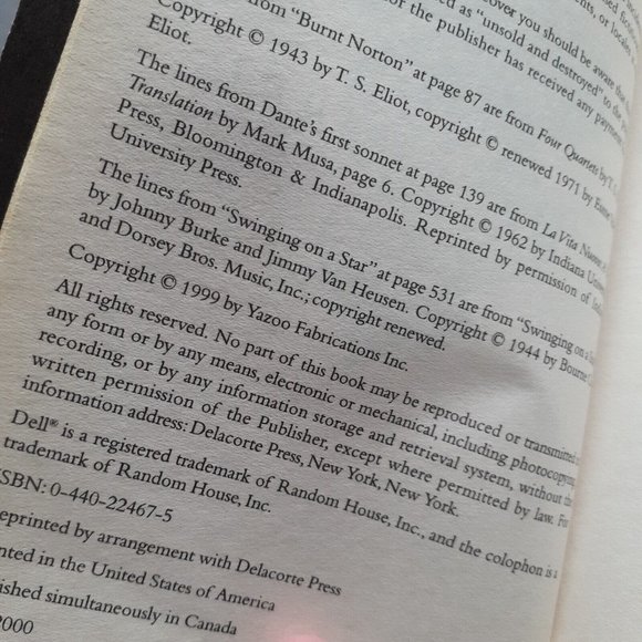 HANNIBAL by Thomas Harris (2000, Paperback) - Picture 12 of 15